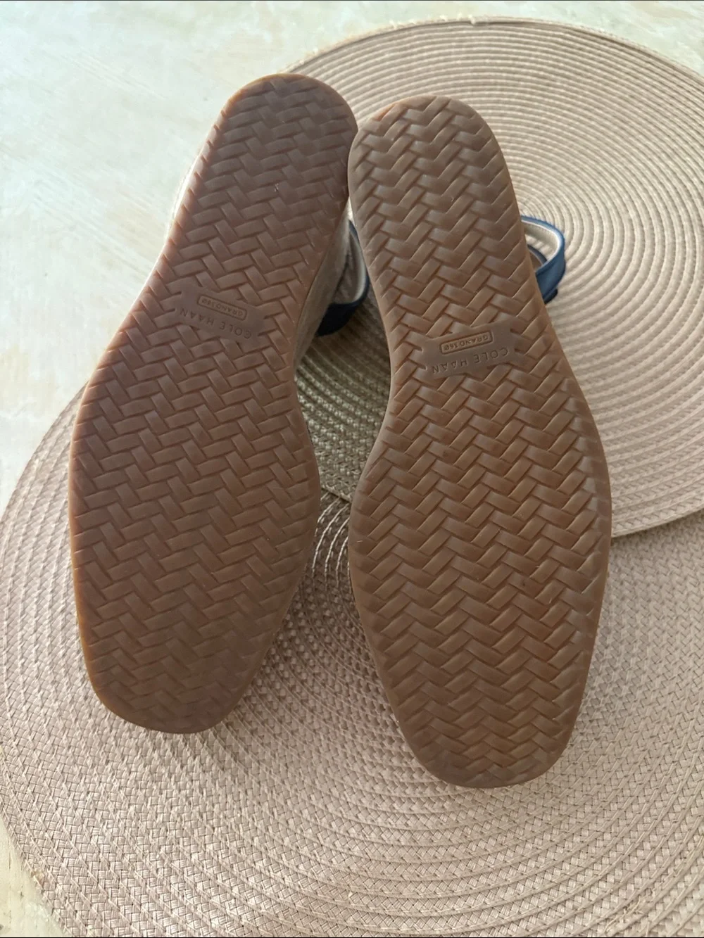 🇺🇸FLASH SALE ! Cole Hann 🔥 Spandrille Suede Kyra cloudfeel wedge sandals